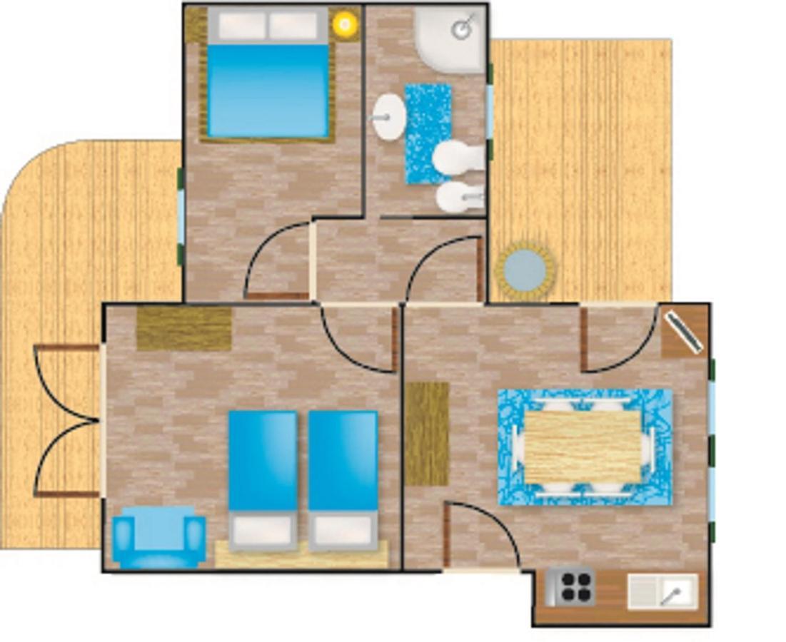 קוואלינו-טראפורטי Le Dune Residence מראה חיצוני תמונה